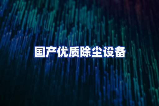 国产优质除尘设备